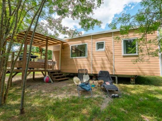 obil home PREMIUM 6pers 3 bedrooms - sheltered terrace