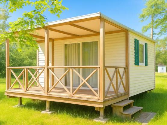 Mobile Home 2 bedrooms 22m² con covered terrace