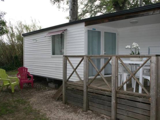Mobilhome 2 rooms CONFORT + (CLIM + Plancha + TV)