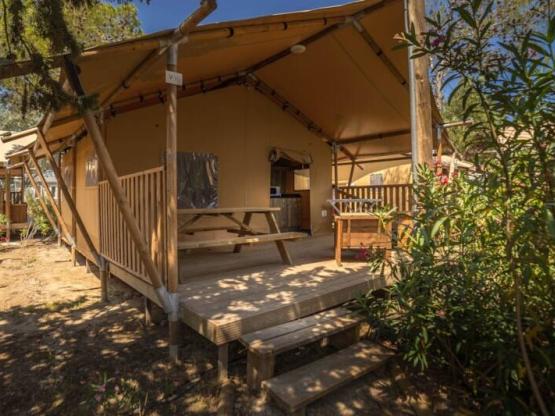 Tente Safari air-conditioning