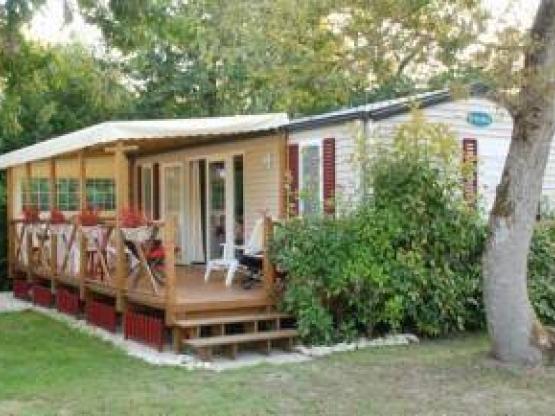 Mobile-home 2 bedrooms - sheltered terrace