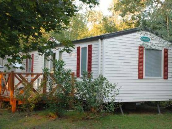 Stacaravan 3 slaapkamers - Terras