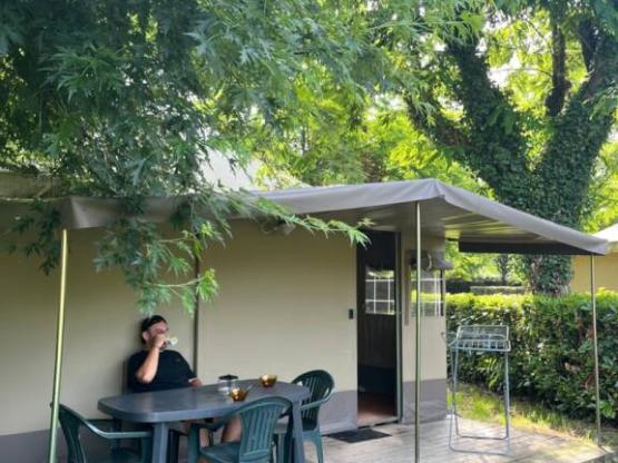 Canvas bungalow Standard 25m² 2 bedrooms - without toilet blocks