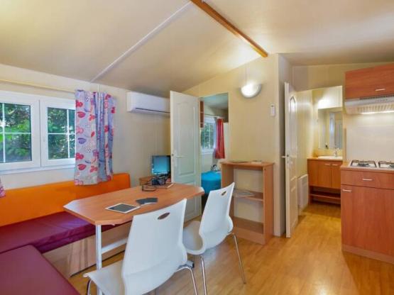 Mobile Home ZOLA 28 m2 air conditioned +10 years- 2 bedrooms - Terrace 15m2