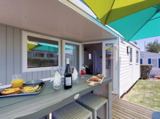 Mobile-home Premium Covered Terrass 2 bedrooms