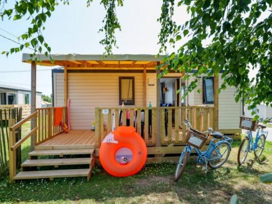 Mobil-home Club 5 27m² - 2 chambres + Télévision