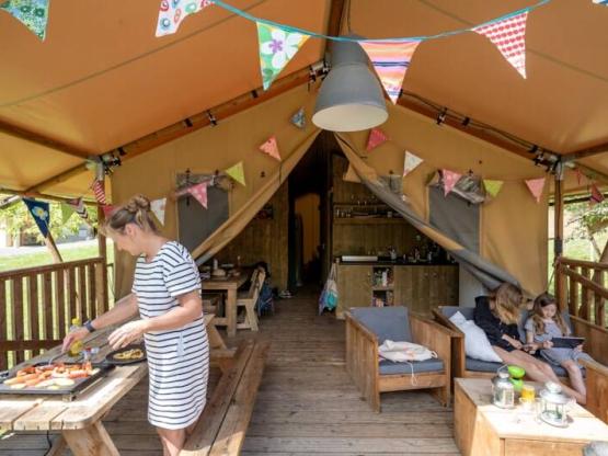 Zelt Glamping