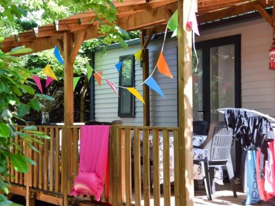 Mobile-home Premium air-conditioned TV 30 m² - 2 bedrooms