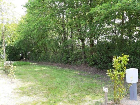 Standplaats voor wandelaars of fietsers zonder elektriciteit