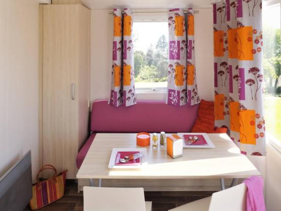 Mobile home COSY-CLIM 1 bedroom (air conditioning - TV - terrace 9m² - surface 17m²)