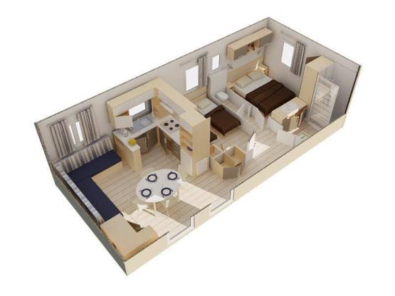 Mobilheim Maldives 2 zimmer