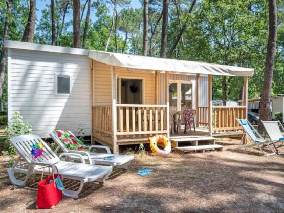 Mobile home Confort TV 2bd | COMFORT - 26m² - covered terrace - TV - plancha