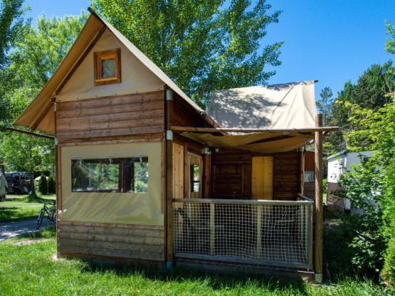 Caba Tent 25m² - 2 bedrooms - with sanitary