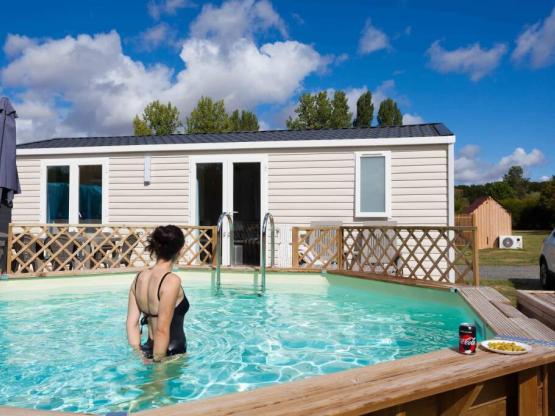 Cottage 3 bedrooms + heatde Swimming pool