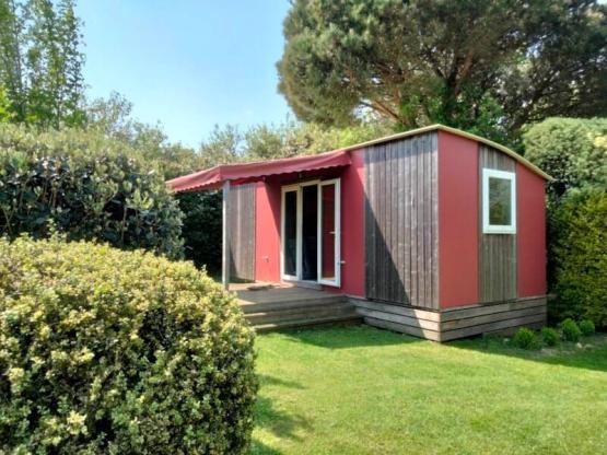 Mobile-home Elite Toile & Bois 21m² - 2 bedrooms - without toilet blocks