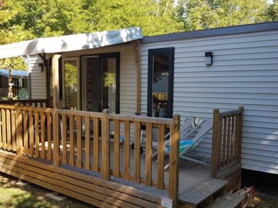 Mobile-home PREMIUM 2 bedrooms PREMIUM ACACIA 32m² + Air Conditioning + Dishwasher + TV