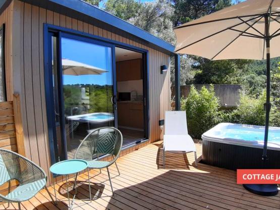 Cottage JASMIN + jacuzzi 21m² (1 bedroom)
