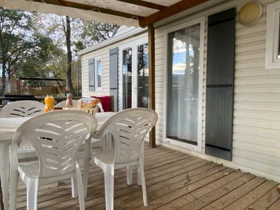 Mobile home 3 bedrooms / COMFORT (CLIM + PLANCHA + TV)