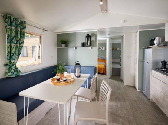 Premium cottage 32m² 2ch of which 8m² integrated terrace + covered terrace + air conditioning + LV