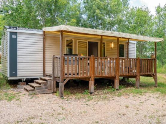 Mobile-home PREMIUM+ 4pers 2 bedrooms, 2 bathrooms - air-conditioning ,sheets