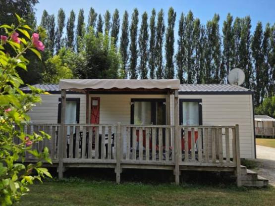 Mobile home Nirvana Duo, 33m². 2 shower rooms/semi-covered terrace - air conditioning optional