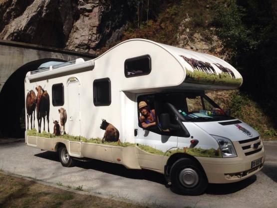 Motorhome area 35-50 m²