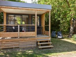 Cottage Le Ponton  4 pers premium: 28m² + terrasse de 7.80m² entièrement couverte (2 chambres)