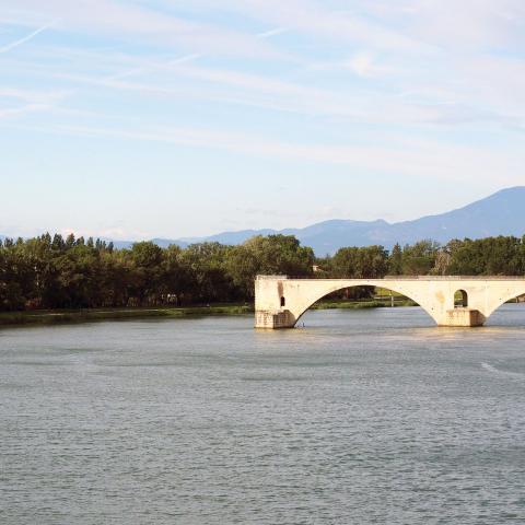 Le Pont d'Avignon Saint Benezet Vaucluse